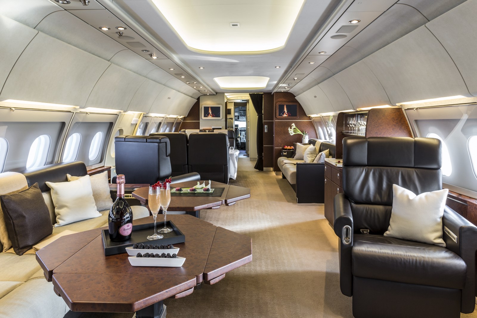 jet privato Airbus 318 Elite